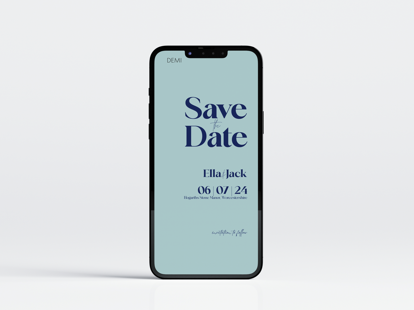 Digital save the date